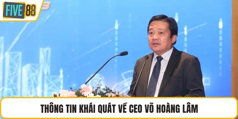 Thông tin khái quát về CEO Võ Hoàng Lâm